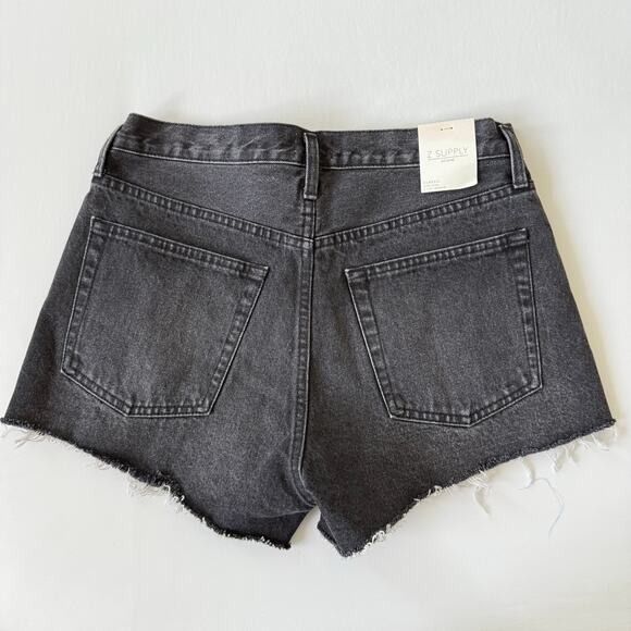 Z Supply Meet The Classic Short Black Size 28 NWT - Picture 8 of 9